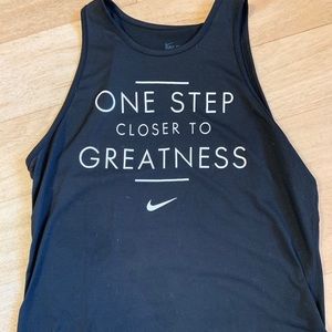 Nike racerback tank top